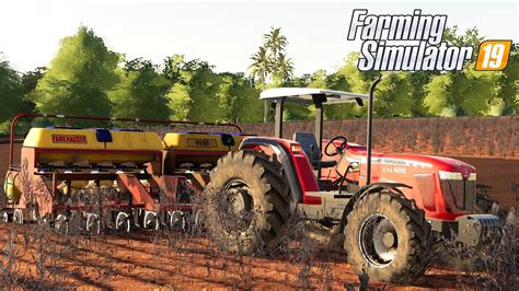 COMEÇANDO O PRIMEIRO PLANTIO DO NOSSO CAMPO Farming Simulator 19