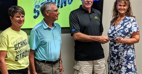 Team Schnak Strong Fund Reaches Donation Milestone Area News