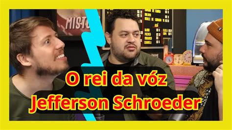 Incrível Jefferson Schroeder fazendo as vozes de seus personagens