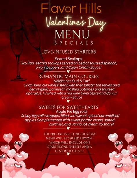 Valentines Day Dinner - The Flavor Hills