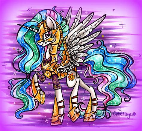 Armored Celestia By Frostykat13 On Deviantart