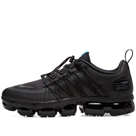 Nike Air Vapormax Run Utility Black Grey And Blue End Gb