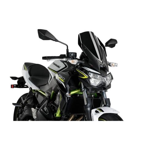 Puig Naked Ng Touring Z650 Windscreen Black MotoStorm En