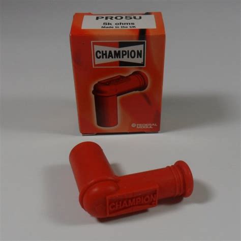 Champion Champion Spark Plug Cap Red Electrical From Classic Bike
