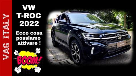 Vw T Roc Fl R Line Tsi Cv Attivazioni Varie Compreso Il