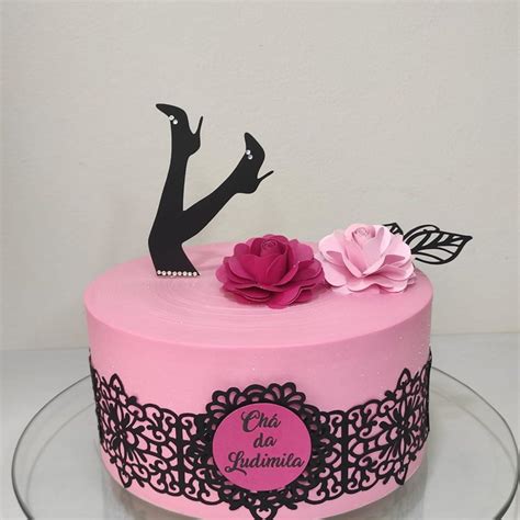 Arquivo de Corte Topo de Bolo Chá de Lingerie Elo7