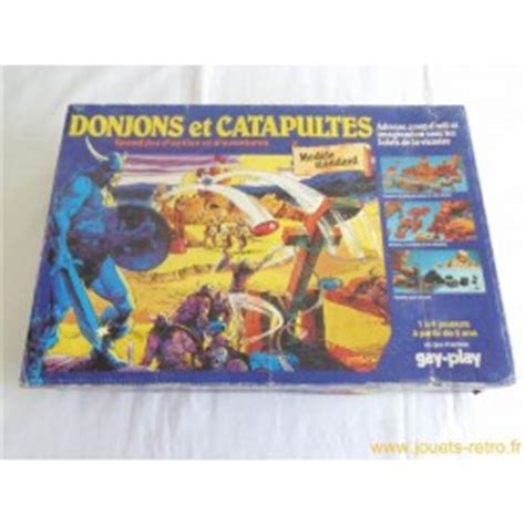 Donjons Et Catapultes Jeu Gay Play 1983