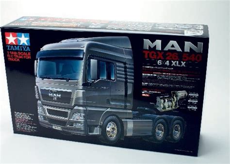 Tamiya Rc Man Tgx X Xlx Sort Fjernstyret Lastbil Bygges T