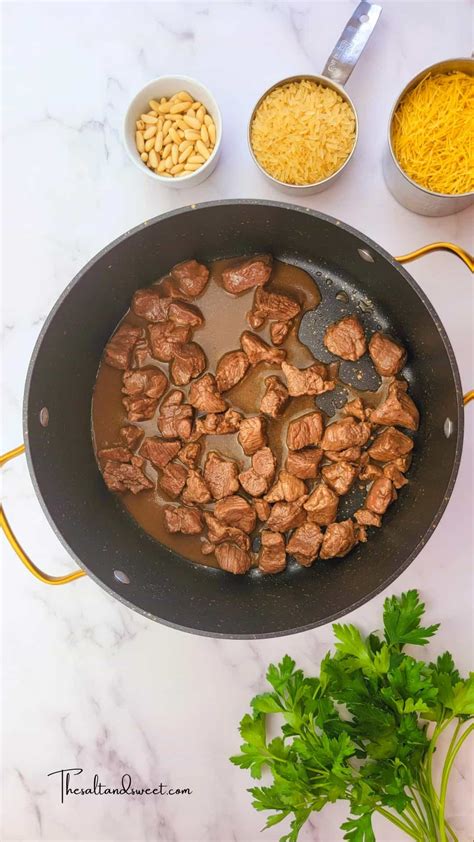 Lebanese Lamb Soup Salt And Sweet