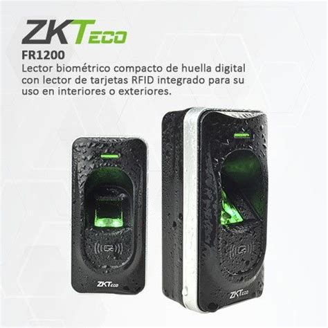 Tesladelta FR1200 Lector Biometrico Interior O Exterior RS485