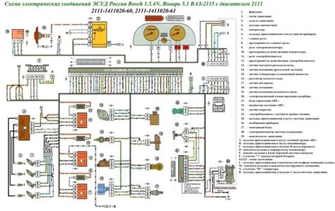 Распиновка эбу ваз 2107 инжектор схема