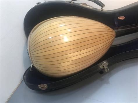 Rare Japanese Musical Instrument Mandolin Made In Nagoya Japan 1963
