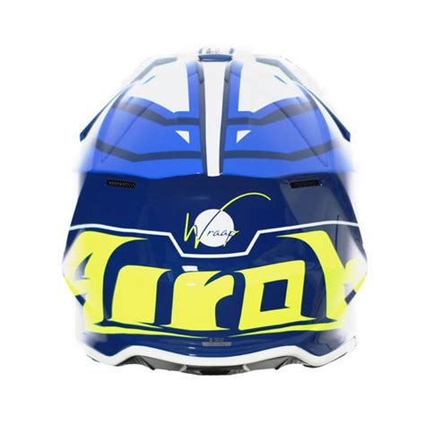 Capacete Airoh Wraap Mood Blue Gloss SBS Motos