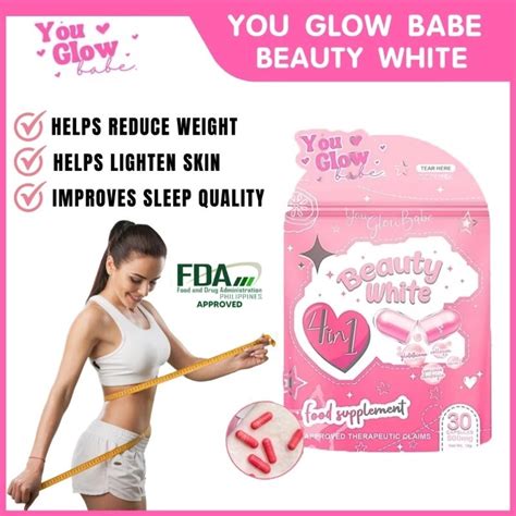 You Glow Babe Beauty White In Slimming Glutathione Collagen Whitening