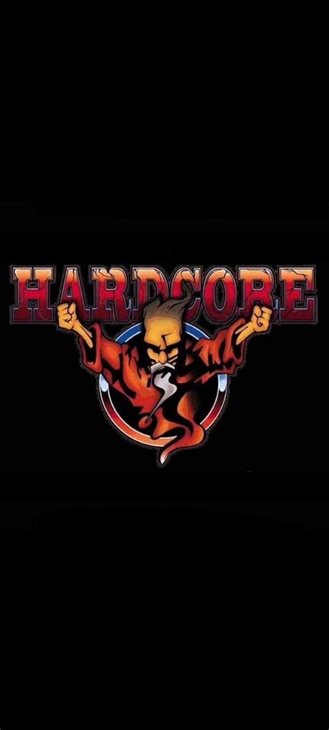 Hardcore Thunderdome Logo Mobile Wallpaper X