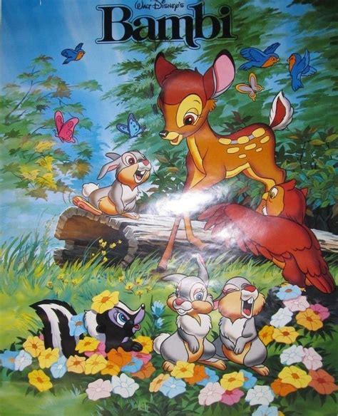 Pin By Christine Stolls On Bambi And Friends Disney Cartoons Cute