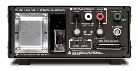 Low Noise Voltage Preamplifier - SR560