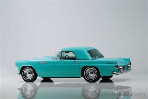 1955 Ford Thunderbird Retro Convertible Wallpapers Hd Desktop And