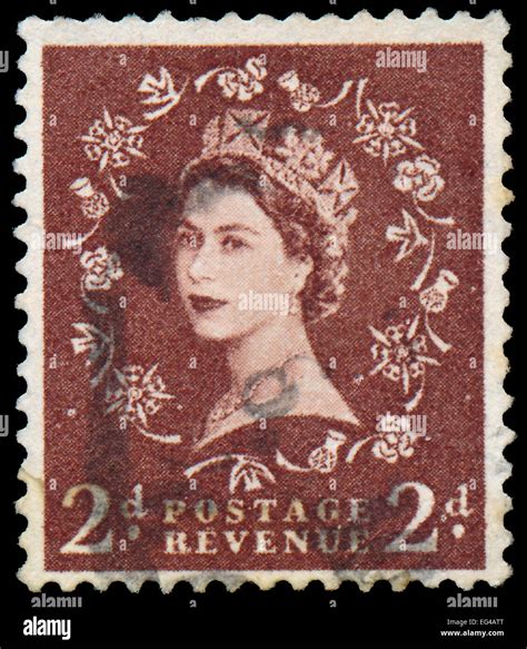 United Kingdom Circa A Stamp Printed In Great Britain Shows