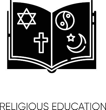 Religious Education And Church Concept Young White Story Vector, Young ...