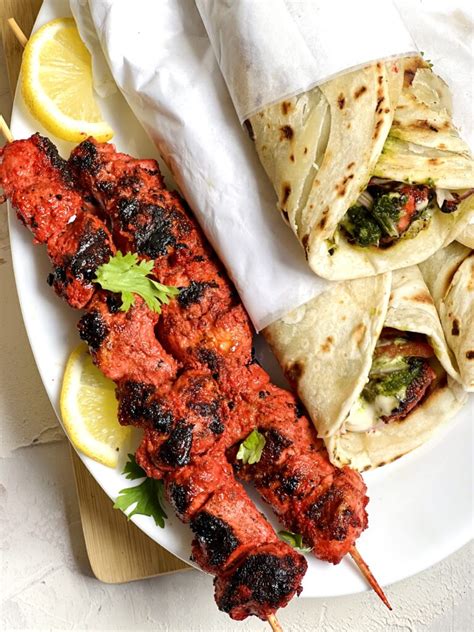 Tandoori Chicken Boti Paratha Roll