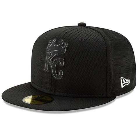 Kansas City Royals New Era Clubhouse Collection 59FIFTY Fitted Hat - Black