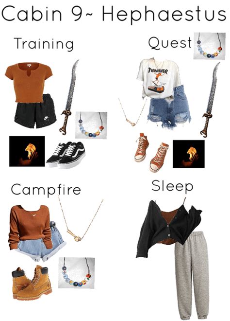 Cabin Hephaestus Outfit Shoplook In Percy Jackson Outfits