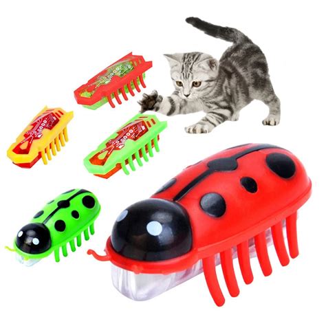 Fast Moving Mini Cat Toys Electric Automatic Cat Toy Mouse Pet Interactive Funny Products for ...