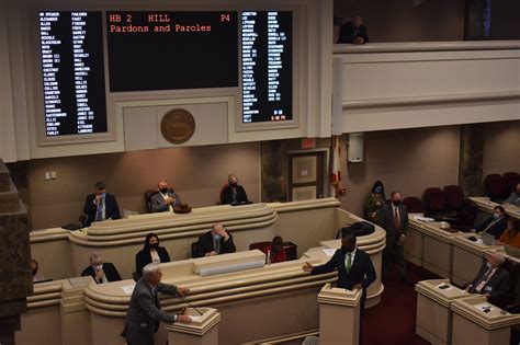 Alabama House Passes 1 Of 2 Criminal Justice Bills Alabama Daily News