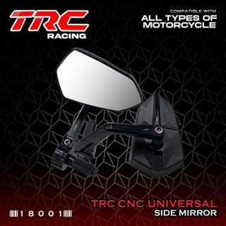 Trc Racing Cnc Bar End Side Mirror Universal Lto Approved