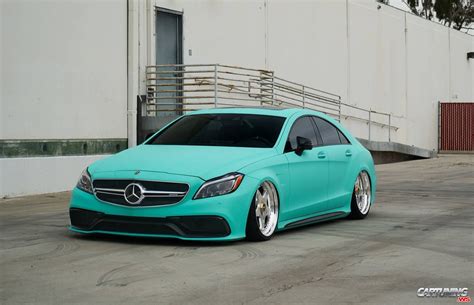 slammed mercedes benz cls amg