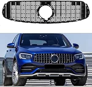 Auto Front Kühlergrill für Mercedes Benz GLC X253 2020 2021 2022 Front