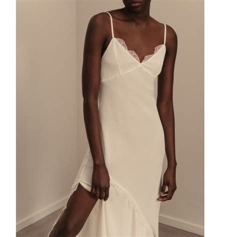 Zara Intimates Sleepwear Nwt Zara Lingerie Silk Slip Dress Poshmark