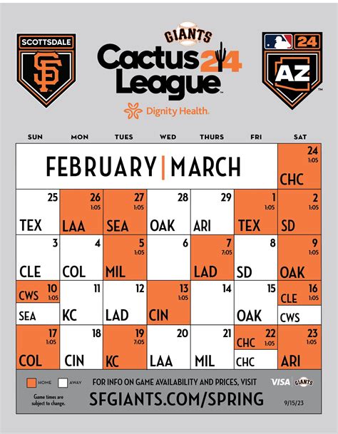 Sf Giants 2025 Schedule Home Games - Sharl Miofmela