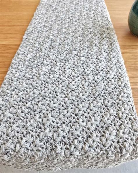 Boho Crochet Table Runner Pattern Free Made By Gootie