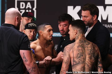 Teofimo Lopez Vs George Kambosos Jr Official Dazn Weights Boxing News 24