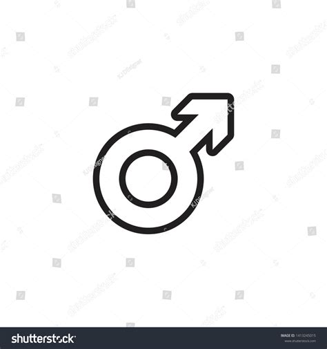 Female Sex Symbol White Background Stock Vector Royalty Free Shutterstock