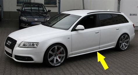 Пороги Audi A6 C6 тюнинг обвес стиль S-line / S6 - в Украине от ...