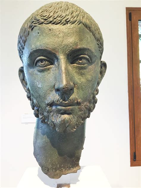 Dion Archaeological Museum Roman Emperor Alexander Severus 222 235 Ad