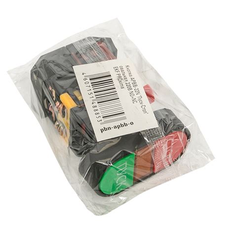 Кнопка АРВВ-22N "Пуск-стоп" овал. 220В NO+NC EKF pbn-apbb-o Купить ...