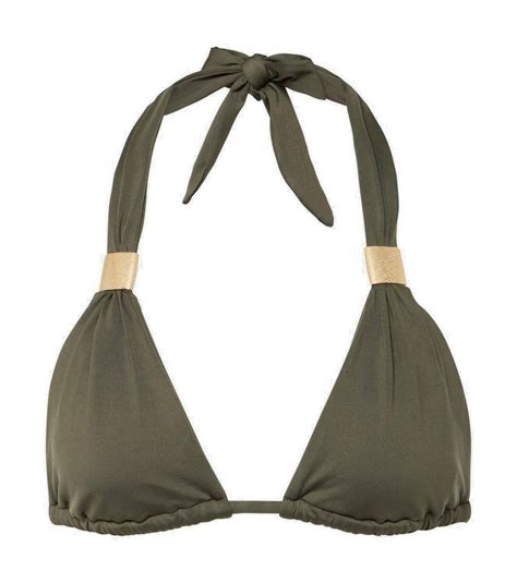 Heidi Klein Lake Maggiore Halterneck Bikini Top Heidi Klein