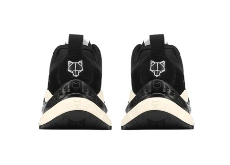 Giày Naked Wolfe Society Black Nylon Authentic Shoes