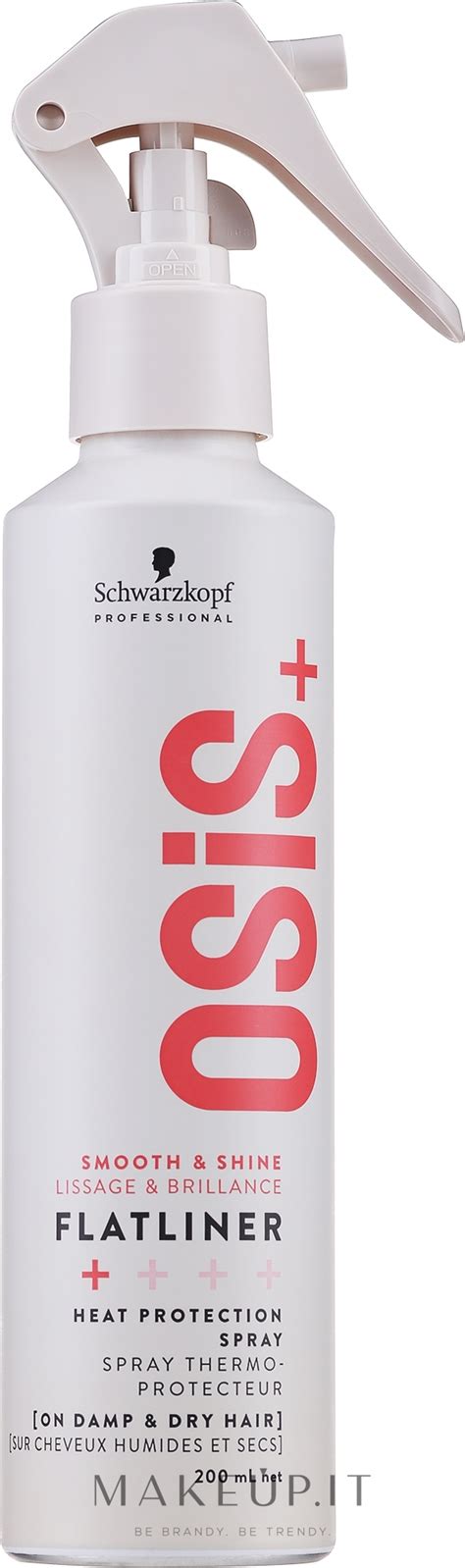 Schwarzkopf Professional Osis+ Flatliner Heat Protection Spray - Spray ...