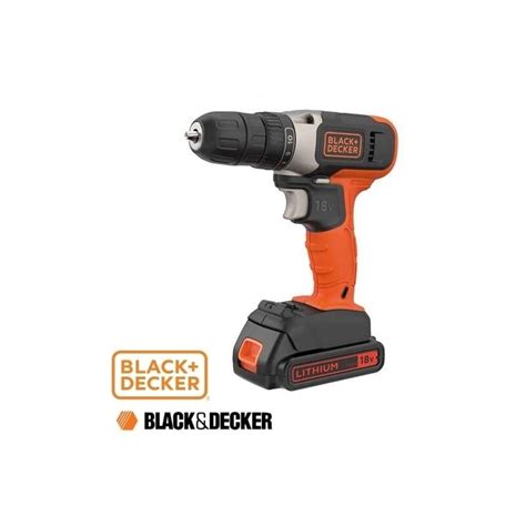 Black Decker Trapano Avvitatore V Ah In Valige Black Decker