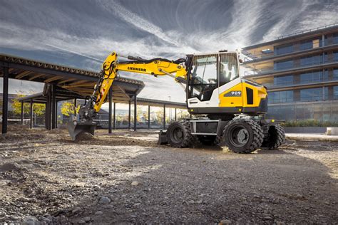 Liebherr To Debut New Compact Wheeled Excavator Models At Bauma