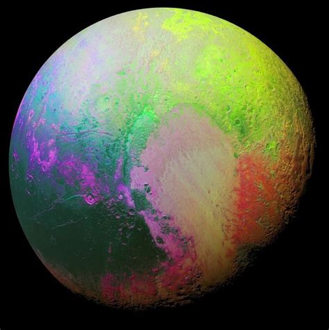 What Color Is Pluto The Planet