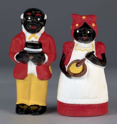 Uncle Mose And Aunt Jemima Salt And Pepper Shakers By University Of