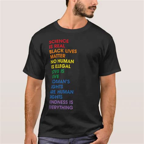 Gay Pride Human Rights Proud Ally Lgbt T Shirt Zazzle