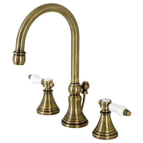 Kingston Brass Bel Air In Widespread Double Handle Bathroom Faucet