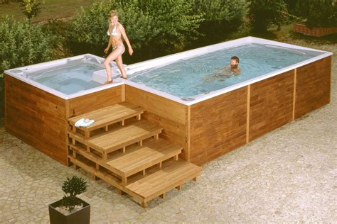 Деревянный бассейн своими руками - 69 фото